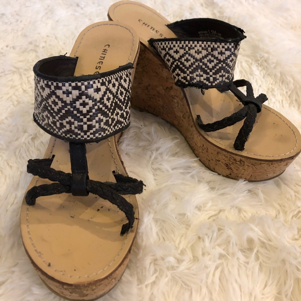 Chinese Laundy Platform Sandals
